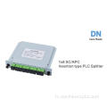 1 * 8 Type d&#39;insertion Splitter du PLC